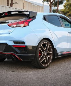 Alternative view of aFe Power Cat Back Exhaust - 19-20 Hyundai Veloster N L4-2.0L (t)