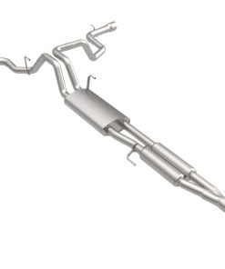 Alternative view of Kooks 2021+ Ford F150 2.7/3.5/5.0L 3in Dual Cat-Back Side Exit Exhaust w/Polished Tips