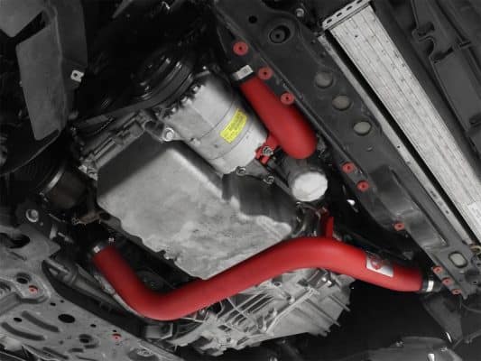 Alternative view of aFe BladeRunner 2.5in Red Intercooler Tubes Hot and Cold Side 12-16 Ford Focus ST 2.0L (t)