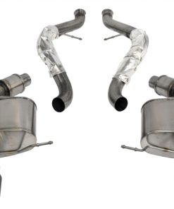Corsa 08-12 BMW M3 Convertible E93 Black Sport Cat-Back Exhaust