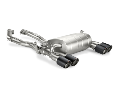 Alternative view of Akrapovic 14-17 BMW M3/M4 (F80/F82) Slip-On Line (Titanium) (Req. Tips)