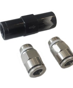 Snow Performance High Flow Water Check Valve Quick-Connect Fittings (For 1/4in. Tubing)