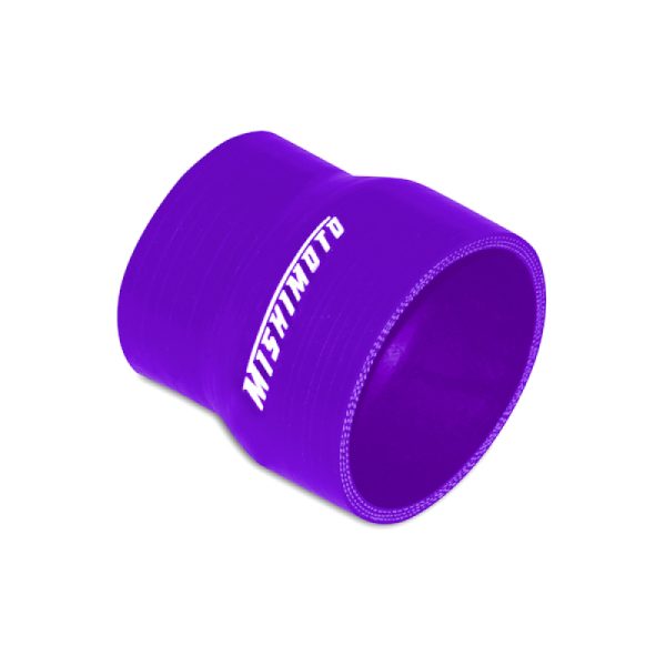 Alternative view of Mishimoto 2.5in. to 2.75in. Transition Coupler Purple
