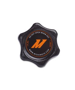 Alternative view of Mishimoto 1.3 Bar Rated Carbon Fiber Radiator Cap Small Import