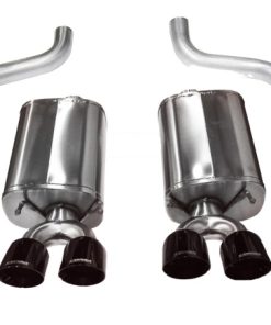 Alternative view of Corsa 09-13 Chevrolet Corvette C6 6.2L V8 Black Sport Axle-Back Exhaust