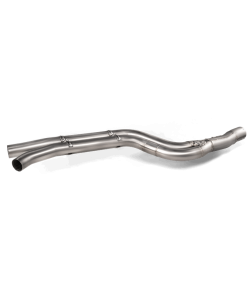 Alternative view of Akrapovic 2019 Toyota Supra (A90) w/o OPF/GPF Evolution Link Pipe Set (SS) (No Hardware Included)