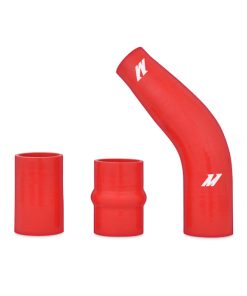 Alternative view of Mishimoto 08+ Mitsubishi Lancer Evolution X Red Upper Intercooler Pipe Kit