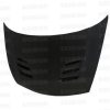 Seibon 06-10 Honda Civic 4 Door JDM / Acura CSX (FD1/2/3/5) TS-Style Carbon Fiber Hood