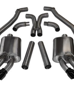 Corsa 12-13 Chevrolet Camaro Coupe ZL1 6.2L V8 Black Sport Cat-Back + XO Exhaust