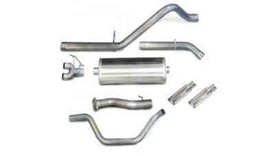 Alternative view of Corsa/dB 07-08 Chevrolet Silverado Crew Cab/Short Bed 1500 5.3L V8 Polished Sport Cat-Back Exhaust