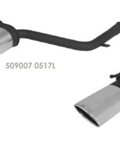 Remus 2007 Mercedes C-Class W204 Sedan Axle Back Exhaust