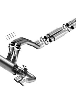 Borla 21-22 Jeep Wrangler Rubicon 392 6.4L V8 AT 4WD 4DR ATAK Cat-Back Exhaust (Stainless)