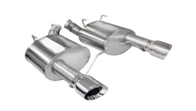 Alternative view of Corsa 11-14 Ford Mustang GT/Boss 302 5.0L V8 Polished Sport Axle-Back Exhaust