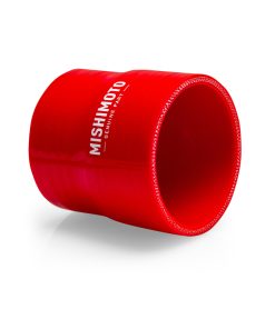 Alternative view of Mishimoto 3in. to 3.5in. Silicone Transition Coupler - Red