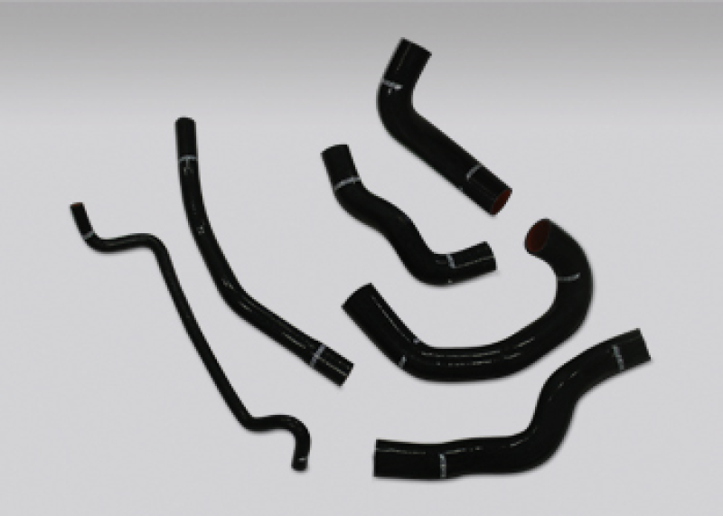 Mishimoto 05-06 Ford Mustang GT V8 / 05-10 GT500 Black Silicone Hose Kit - Image 4