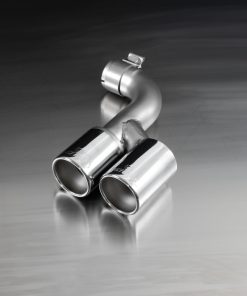 Remus 2012 BMW 3 Series F30/F31 2.0L 76mm Rolled Edge Chromed Tail Pipe Set