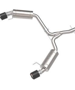 aFe POWER Takeda 06-13 Lexus IS250/IS350 SS Axle-Back Exhaust w/ Carbon Tips
