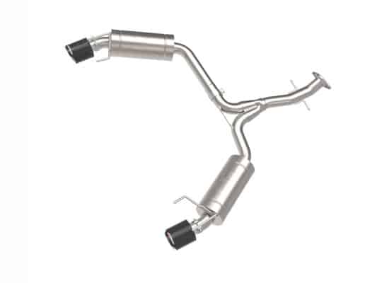 aFe POWER Takeda 06-13 Lexus IS250/IS350 SS Axle-Back Exhaust w/ Carbon Tips