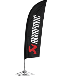 Akrapovic Self-standing flag set
