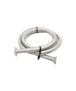 Snow 6AN Braided Stainless PTFE Hose - 5ft