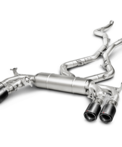 Akrapovic 15-17 BMW X5M (F85) Evolution Line Cat Back (Titanium) w/ Carbon Tips