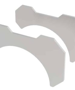 Alternative view of Borla Universal 2.5in T-304 Stainless Tube Bracket Kit