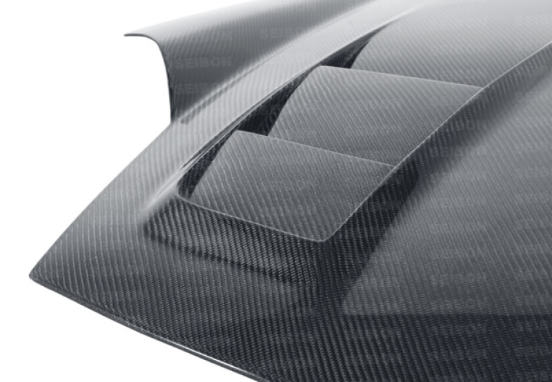 Seibon 00-05 Toyota MR-S (ZZW30L) TS-Style Carbon Fiber Hood - Image 7