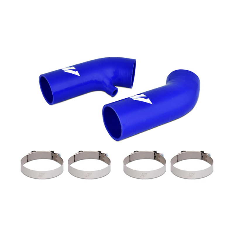 Mishimoto 09+ Nissan 370Z Blue Silicone Air Intake Hose Kit - Image 4