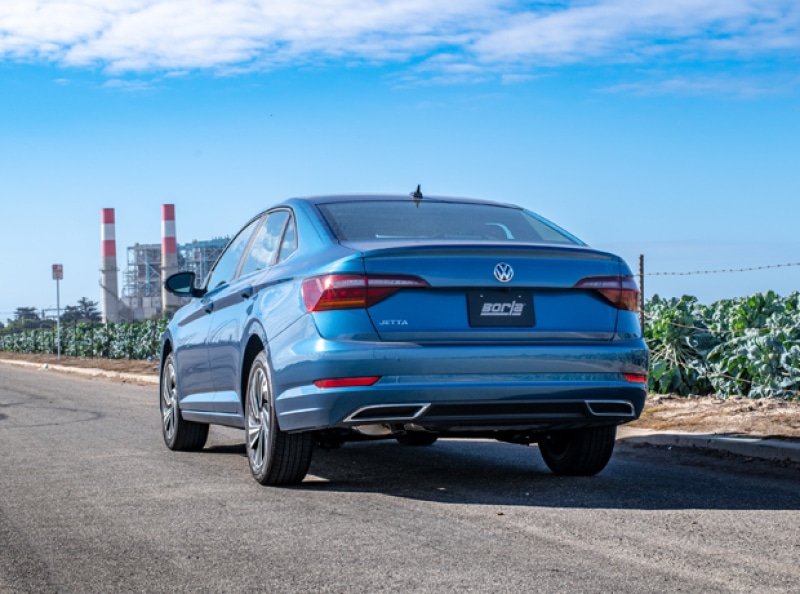Borla 2019 Volkswagen Jetta 1.4L 2.5in Pipe Dia 2.5in Tip Turn Down Pipe S Type Catback Exhaust - Image 2
