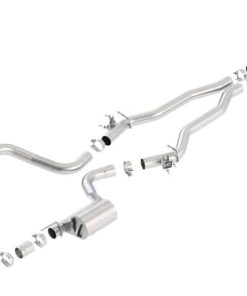 Alternative view of Borla 15-16 Dodge Challenger Hellcat 6.2L V8 ATAK w/ Valve Simulator CB Exhaust Factory Valance