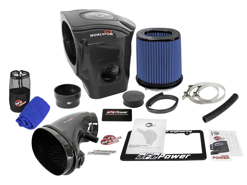 aFe Momentum Black Series Carbon Fiber Pro 5R Air Intake System 11-19 Dodge Charger SRT8 6.4L - Image 3