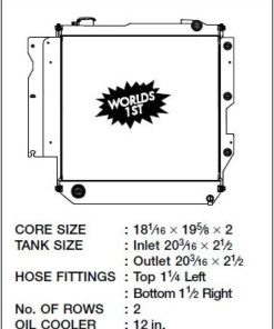 CSF 05-06 Jeep Wrangler Radiator