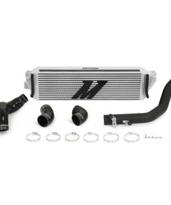 Alternative view of Mishimoto 2017+ Honda Civic Type R Performance Intercooler Kit - Silver Core Black Piping