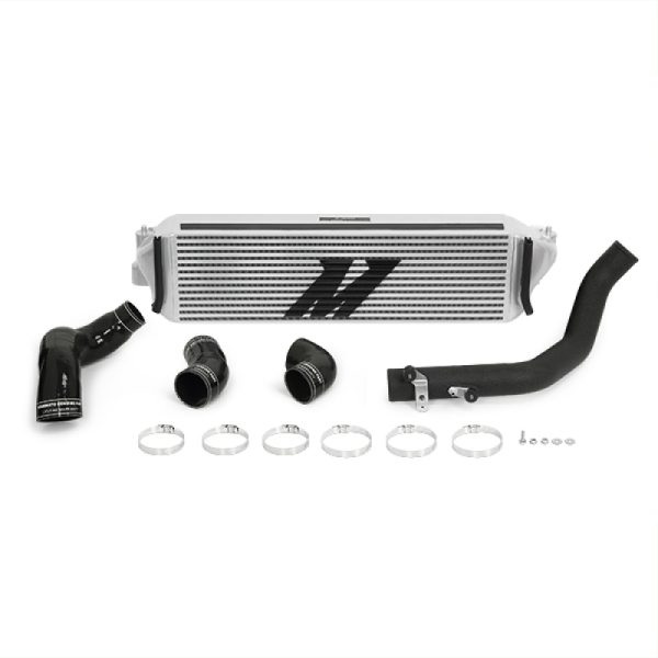 Alternative view of Mishimoto 2017+ Honda Civic Type R Performance Intercooler Kit - Silver Core Black Piping