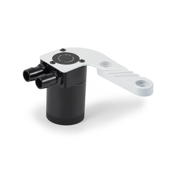 Alternative view of Mishimoto 15-20 BMW F8X M3/M4 Baffled Oil Catch Can - Alpine White