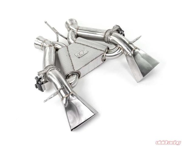Alternative view of VR Performance Mclaren 12C 304 Stainless Exhaust System