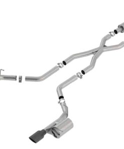 Borla 18-20 Dodge Durango SRT 6.2L V8 2.75in S-Type SS Catback Exhaust w/ BLK Chrome Tips