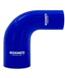 Mishimoto Silicone Reducer Coupler 90 Degree 1.75in to 2.5in - Blue