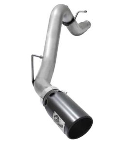 aFe LARGE BORE HD 3.5in DPF-Back Alum Exhaust w/Black Tip 2016 GM Colorado/Canyon 2.8L (td)