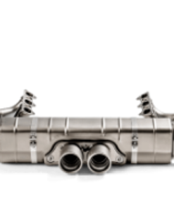 Alternative view of Akrapovic 2018 Porsche 911 GT3 (991.2) Evolution Header Set