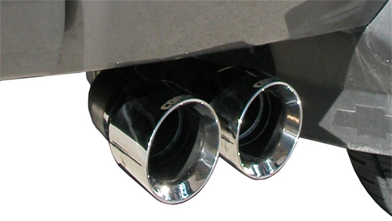 Corsa 09-09 Chevrolet Silverado Crew Cab/Short Bed 1500 4.8L V8 Polished Sport Cat-Back Exhaust - Image 4