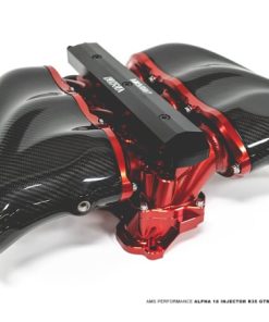AMS Performance 2009+ Nissan GT-R Alpha Alum/Cast Intake Plenum Parts Kit (Excl Center/Bell Horns)