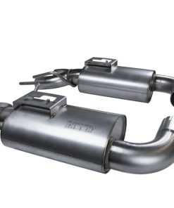 Alternative view of Kooks 2015+ Ford Mustang GT350 5.2L 3in Axle Back Uses Factory Tips Must Use Kooks Header and X-Pipe