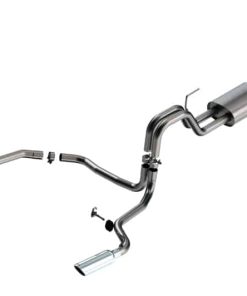 Borla 21-22 Ford F-150 Powerboost 3.5L V6 2WD & 4WD 4DR 3in, 2.25in S-TYPE Catback w/ Chrome Tip