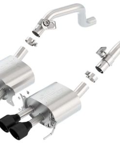 Alternative view of Borla 14-17 C7 Corvette Stingray Axle-Back ATAK Exhaust 2.75in to Muffler Dual 2.0in Out 4.25in Tip