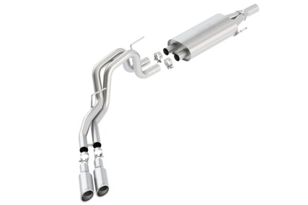 Alternative view of Borla 10-14 Ford F-150 SVT Raptor 6.2L-8cyl SS Catback Exhaust