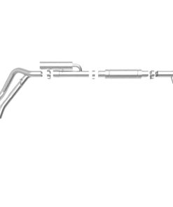 Alternative view of aFe Rebel Series 3in 409 SS Cat-Back Exhaust w/ Black Tips 17-20 Ford F-250/F350 V8 6.2L/7.3L