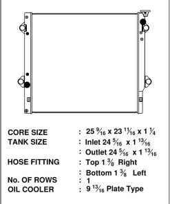 CSF 06-14 Toyota FJ Cruiser 4.0L / 03-09 Toyota 4Runner 4.0L / 2010 Toyota 4Runner 2.7L Radiator
