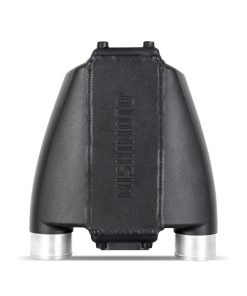 Alternative view of Mishimoto Universal Air-To-Water Intercooler Dual Pass (1000hp) - Same Side Inlet/Outlet