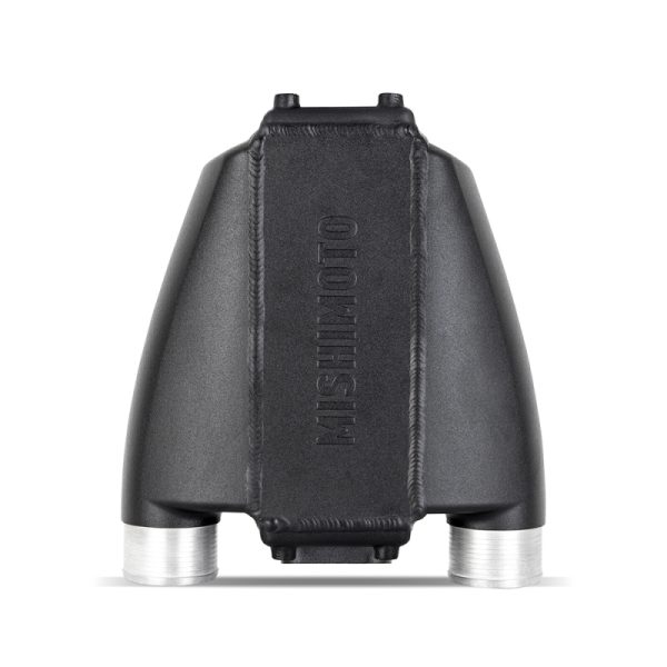 Alternative view of Mishimoto Universal Air-To-Water Intercooler Dual Pass (1000hp) - Same Side Inlet/Outlet